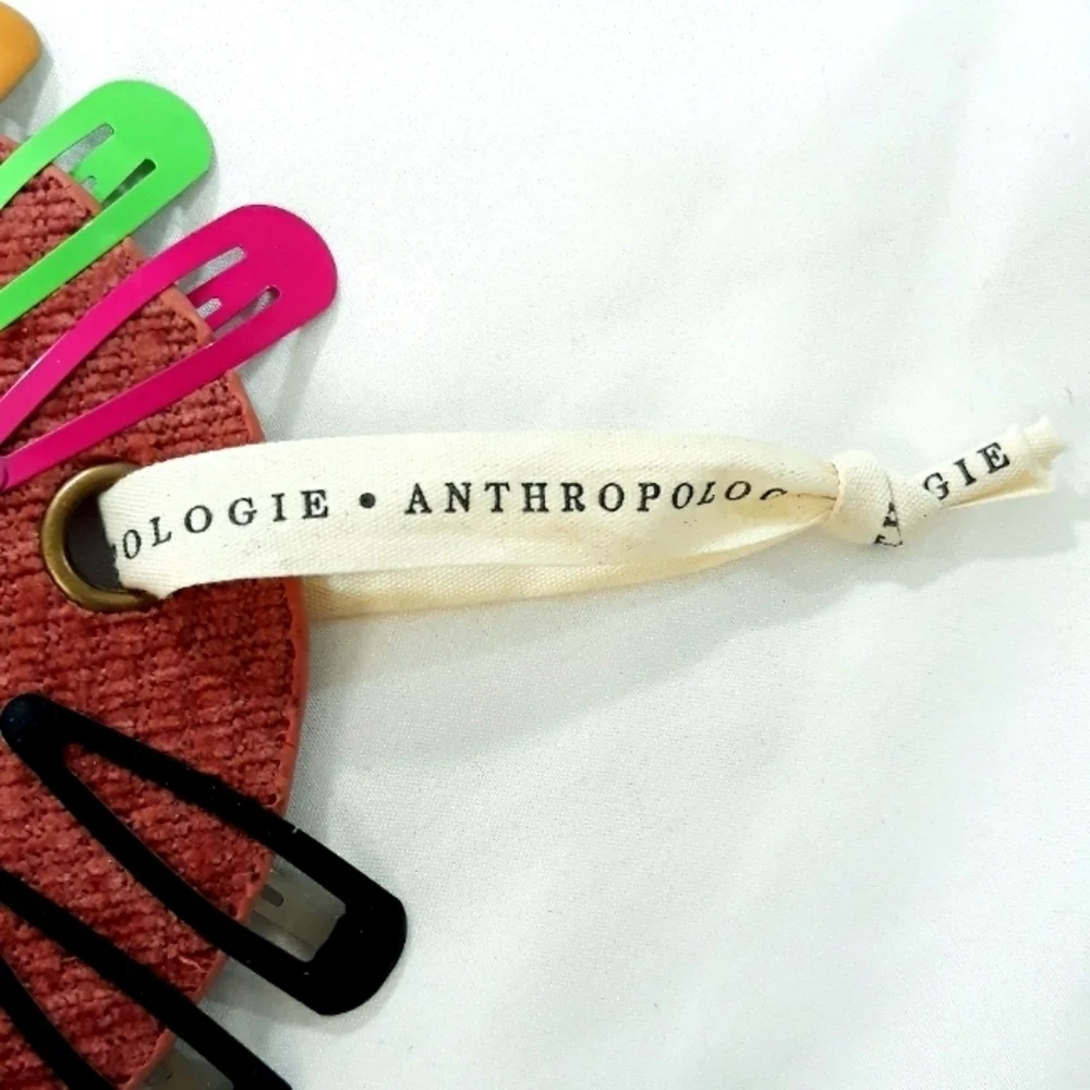 Anthropologie Rainbow Hair Clips Set  Multicolor